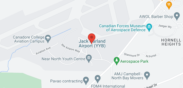map of 832 AIRPORT ROAD